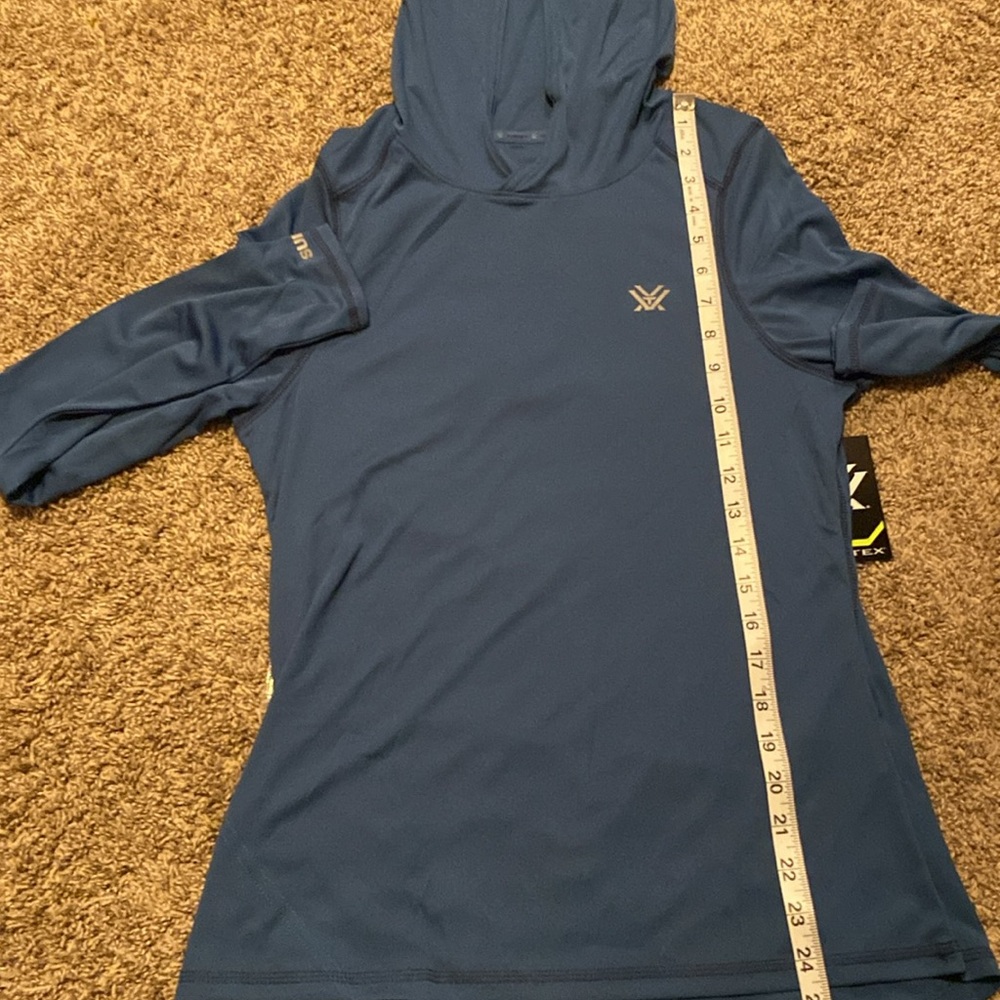 Vortex Sun Slayer Hoodie Sunshirt Small Dark Blue - Picture 9 of 10